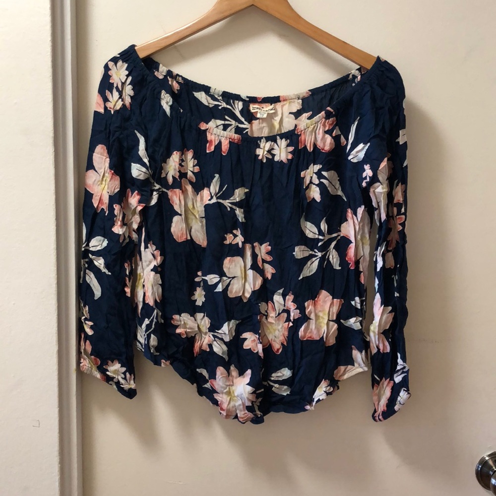 off the shoulder blouse